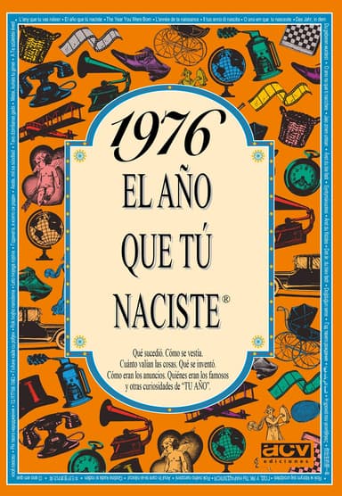 1976 EL AÑO QUE TÚ NACISTE - Regalo de cumpleaños ideal para quienes cumplen 50 años en 2026