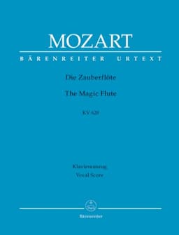 モーツァルト: オペラ 「魔笛」 KV 620(独語)/原典版/ベーレンライター社/ピアノ・ヴォーカル・スコア