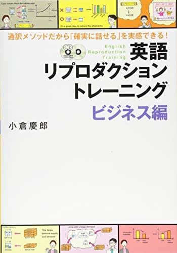 CD付 英語リプロダクショントレーニング ビジネス編: 通訳メソッドだから「確実に話せる」を実感できる! (CD BOOK)
