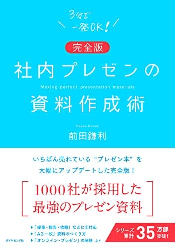 社内プレゼンの資料作成術【完全版】