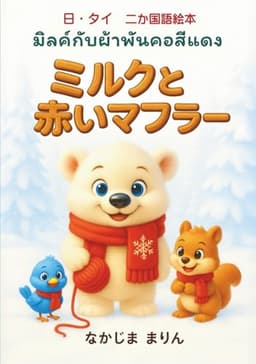 ミルクと赤いマフラー: 日・タイ　二か国語絵本 (マリンのタイ時間)