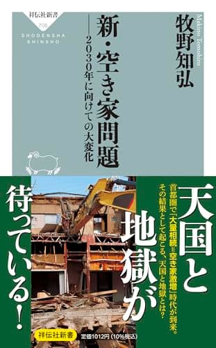 新・空き家問題ーー2030年に向けての大変化 (祥伝社新書 708)