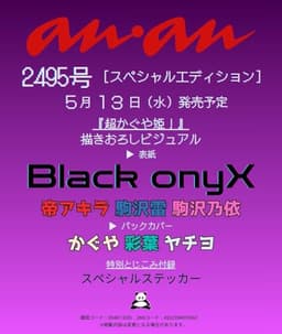 anan(アンアン)2026/05/20号 No.2495増刊　スペシャルエディション[Black onyX]