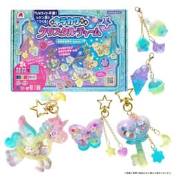 シルバーバック キラカワクリスタルチャーム ゆめかわチャームセット｜レジン 工作キット UVライト不要 シャカシャカ チャームが作れる 女の子 6才以上 ギフト向け ([バラエティ])