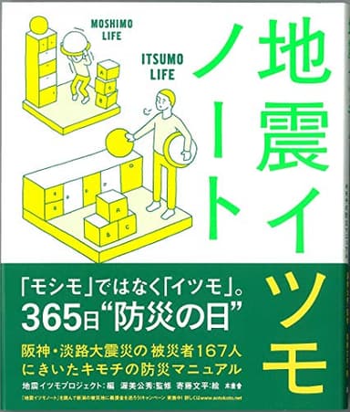地震イツモノート : 阪神・淡路大震災の被災者167人にきいたキモチの防災マニュアル