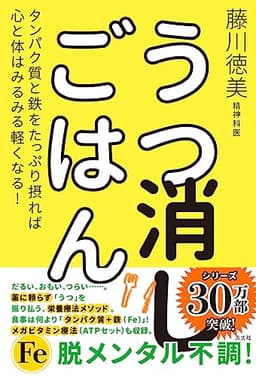 うつ消しごはん　タンパク質と鉄をたっぷり摂れば心と体はみるみる軽くなる!