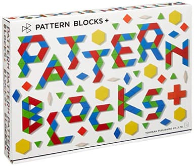 PATTERN BLOCKS+【パターンブロックプラス・東洋館出版社オリジナル・木のおもちゃ・150ピース・オールカラータスクカード、立体積み上げシート、ブロック収納ポーチ付き】 ([バラエティ])