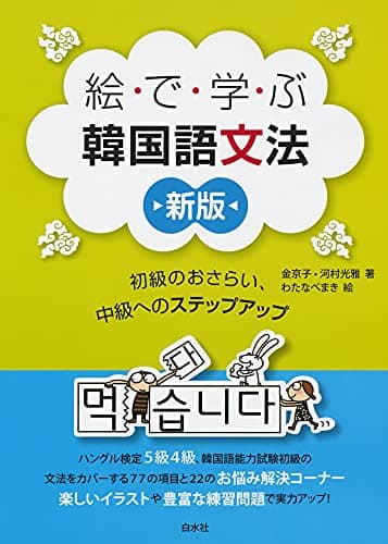 絵で学ぶ韓国語文法[新版]:初級のおさらい、中級へのステップアップ