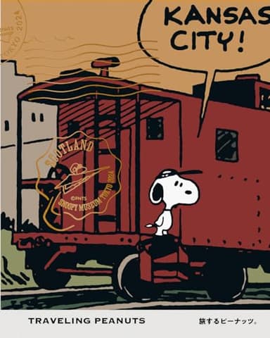 旅するピーナッツ。TRAVELING PEANUTS