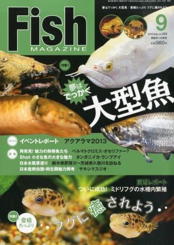 Fish MAGAZINE (フィッシュ マガジン) 2013年 09月号 [雑誌]