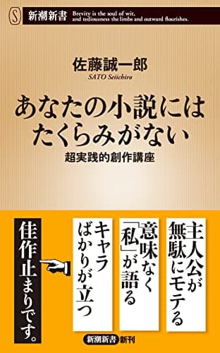 あなたの小説にはたくらみがない　超実践的創作講座 (新潮新書)