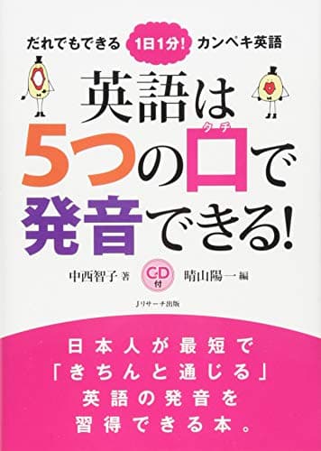 英語は5つの口で発音できる!