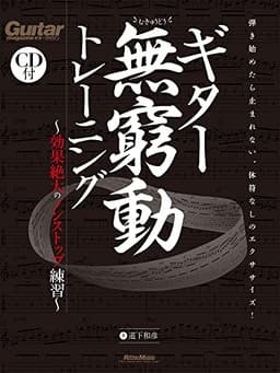 ギター無窮動(むきゅうどう)トレーニング 効果絶大のノンストップ練習(CD付) (Guitar Magazine)