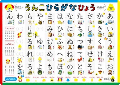 うんこひらがなひょう ([バラエティ])