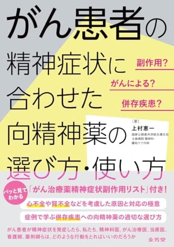 副作用? がんによる? 併存疾患? がん患者の精神症状に合わせた 向精神薬の選び方・使い方