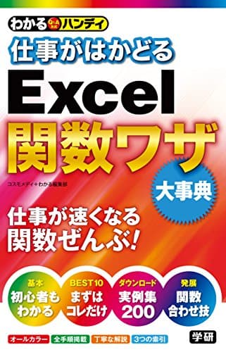 わかるハンディ仕事がはかどるＥｘｃｅｌ関数ワザ 大事典