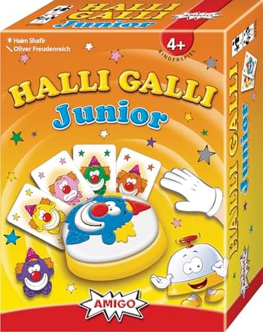 Halli Galli Junior: Halli Galli im Zirkuszelt. Für 2-4 Spieler ab 4 Jahren