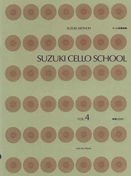 鈴木鎮一チェロ指導曲集 4 [CD付] [新版]