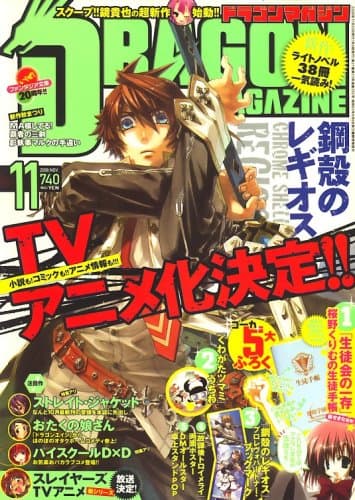 DRAGON MAGAZINE (ドラゴンマガジン) 2008年 11月号 [雑誌]