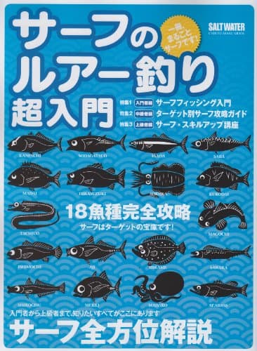 サ-フのルア-釣り超入門: サ-フ全方位解説 (CHIKYU-MARU MOOK SALT WATER)