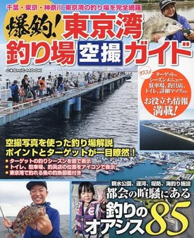爆釣！東京湾釣り場空撮ガイド (COSMIC MOOK)